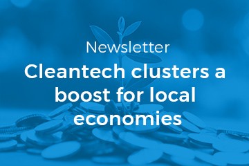 Newsletter 05/2018: Cleantech clusters a boost for local economies